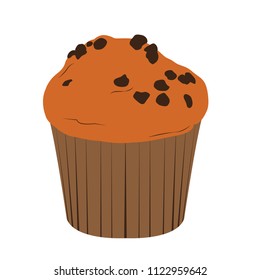 Isolated muffin icon