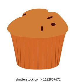 Isolated muffin icon