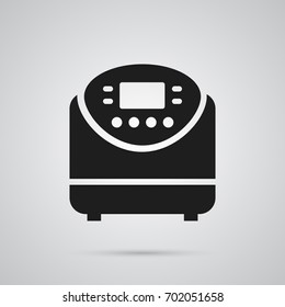 Isolated Multicooker Icon Symbol On Clean Background. Vector Cooking Element In Trendy Style.