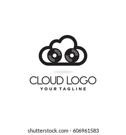 Isolated Music Cloud Logo