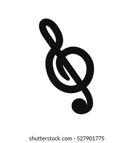 Isolated music note icon vector illustration graphic design