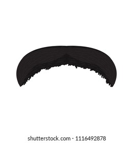 Isolated mustache icon