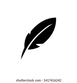 Isolated Nib Icon. Plume Vector Element Can Be Used For Nib, Feather, Pen Design Concept.