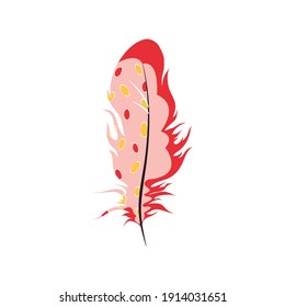 Isolated Nib Icon. Plume Vector Element Can Be Used For Nib, Feather, Pen Design Concept.