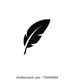 Isolated Nib Icon. Plume Vector Element Can Be Used For Nib, Feather, Pen Design Concept.