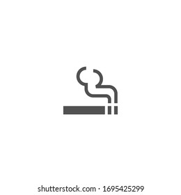 Isolated No Smoking Emoji Vector Icon, Pictogram