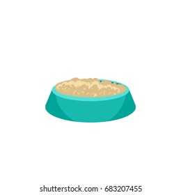Isolated Nutrient Flat Icon. Feeding Vector Element Can Be Used For Bird, Food, Nutrient Design Concept.