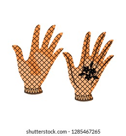 Isolated object of accessory and style symbol. Collection of accessory and distinctive stock symbol for web.