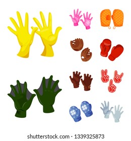 Isolated object of accessory and style symbol. Set of accessory and distinctive stock symbol for web.