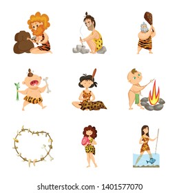 Isolated object of ancient  and age symbol. Collection of ancient  and archeology vector icon for stock.