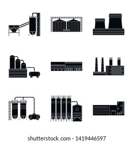 Isolated object of architecture and technology icon. Collection of architecture and building vector icon for stock.