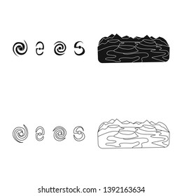 Isolated object of astronomy and technology  sign. Collection of astronomy and sky vector icon for stock.