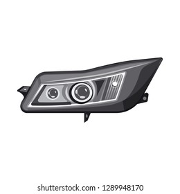 Isolated object of auto and part icon. Collection of auto and car vector icon for stock.