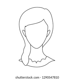 Isolated object of avatar and dummy symbol. Set of avatar and image stock vector illustration.