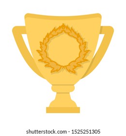 Isolated object of award and cup sign. Web element of award and prize stock symbol for web.