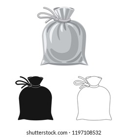 Isolated object of baggage sign. 