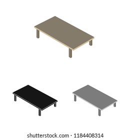 Isolated object of bedroom and room logo. Set of bedroom and furniture vector icon for stock.