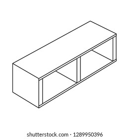 Isolated object of bedroom and room symbol. Collection of bedroom and furniture stock symbol for web.