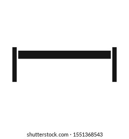 Isolated object of bench and furniture logo. Web element of bench and seat vector icon for stock.