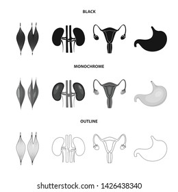 Isolated object of biology and scientific sign. Set of biology and laboratory stock vector illustration. Isolated object of biology and scientific sign. Set of biology and laboratory stock vector illustration.