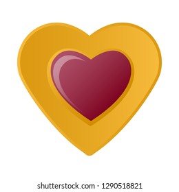 Isolated object of biscuit and bake icon. Collection of biscuit and chocolate vector icon for stock.