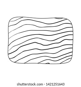 Isolated object of board and brown  symbol. Set of board and plywood  vector icon for stock.