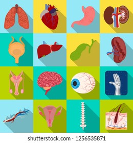Isolated object of body and human symbol. Collection of body and medical vector icon for stock.