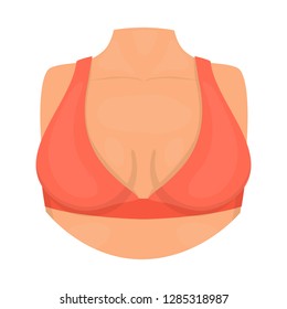 Isolated object of body and part logo. Set of body and anatomy stock vector illustration.