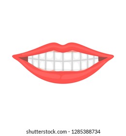 Isolated object of body and part symbol. Set of body and anatomy vector icon for stock.