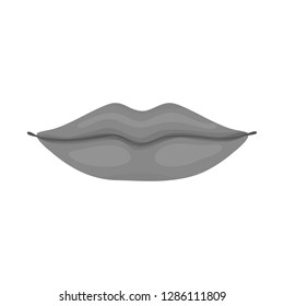 Isolated object of body and part symbol. Collection of body and anatomy stock vector illustration.