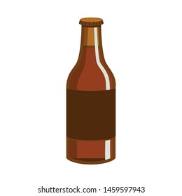 Isolated object of bottle and glass sign. Collection of bottle and cold vector icon for stock.