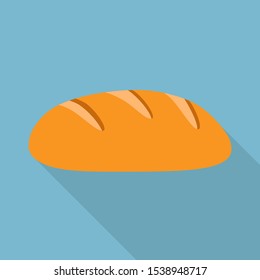 Isolated object of bread and food icon. Web element of bread and wicker stock vector illustration.