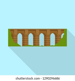 Isolated object of bridgework and bridge sign. Collection of bridgework and landmark stock symbol for web.