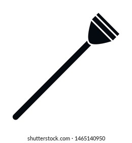 Isolated object of brush and clean icon. Collection of brush and tool vector icon for stock.