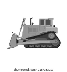Isolated object of build and construction sign. Set of build and machinery vector icon for stock.