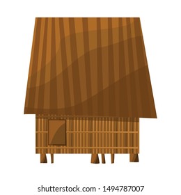 Isolated object of building and vietnam symbol. Collection of building and house stock vector illustration.