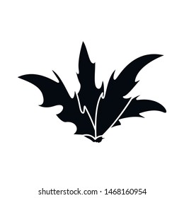 Isolated object of bush and leaves logo. Collection of bush and organic vector icon for stock.