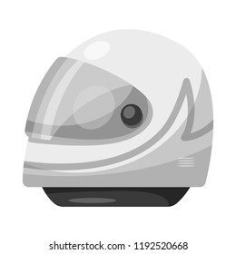 Isolated object of car and rally icon. Collection of car and race stock vector illustration.