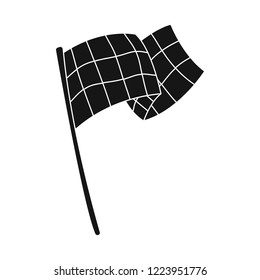 Isolated object of car and rally logo. Collection of car and race stock vector illustration.