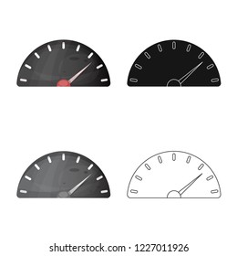 Isolated object of car and rally logo. Set of car and race vector icon for stock.