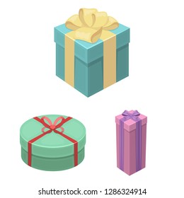 Isolated object of cardboard and delivery  sign. Collection of cardboard and label vector icon for stock.