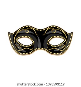 Isolated object of carnival and theatrical symbol. Collection of carnival and mystery stock symbol for web.