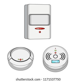 Isolated object of cctv and camera sign. Collection of cctv and system stock vector illustration.