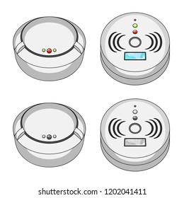 Isolated object of cctv and camera sign. Set of cctv and system vector icon for stock.