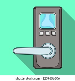 Isolated object of cctv and camera symbol. Collection of cctv and system stock vector illustration.