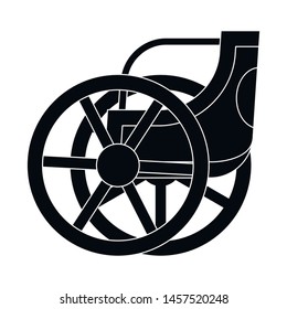 Isolated object of chariot and helios symbol. Set of chariot and greece stock vector illustration.