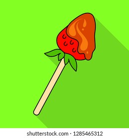 Isolated object of confectionery and culinary icon. Set of confectionery and colorful vector icon for stock.