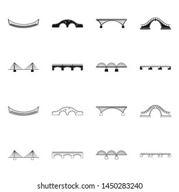 Isolated object of connection and design icon. Collection of connection and side stock symbol for web.