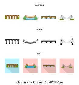 Isolated object of connection and design symbol. Set of connection and side stock symbol for web.