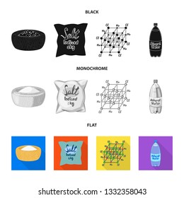 Isolated object of cooking and sea symbol. Set of cooking and baking   stock symbol for web.